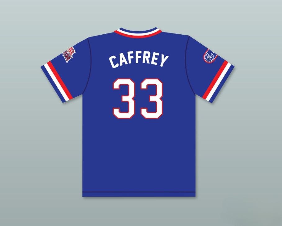 Custom Any Name Number BOB CAFFREY 33 1984 USA TEAM BLUE BASEBALL JERSEY Top Stitched S-6XL