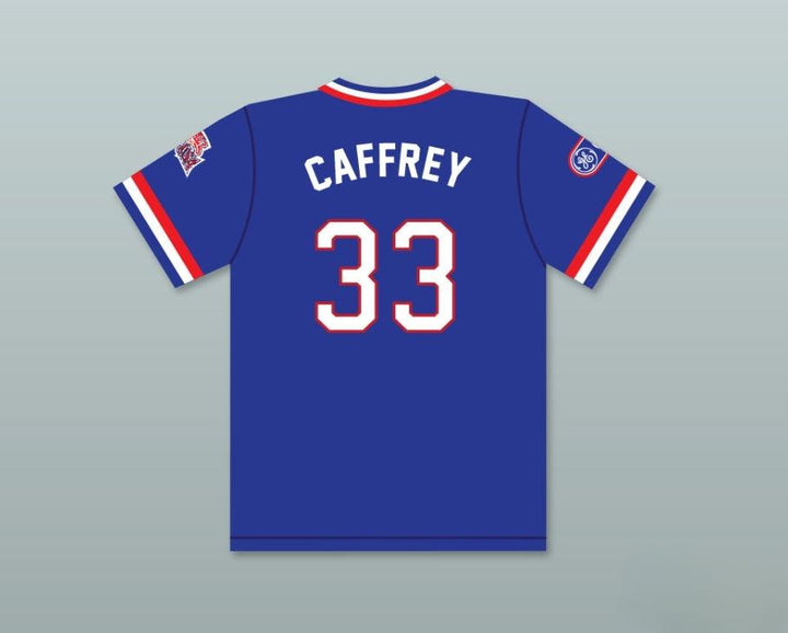 Custom Any Name Number BOB CAFFREY 33 1984 USA TEAM BLUE BASEBALL JERSEY Top Stitched S-6XL
