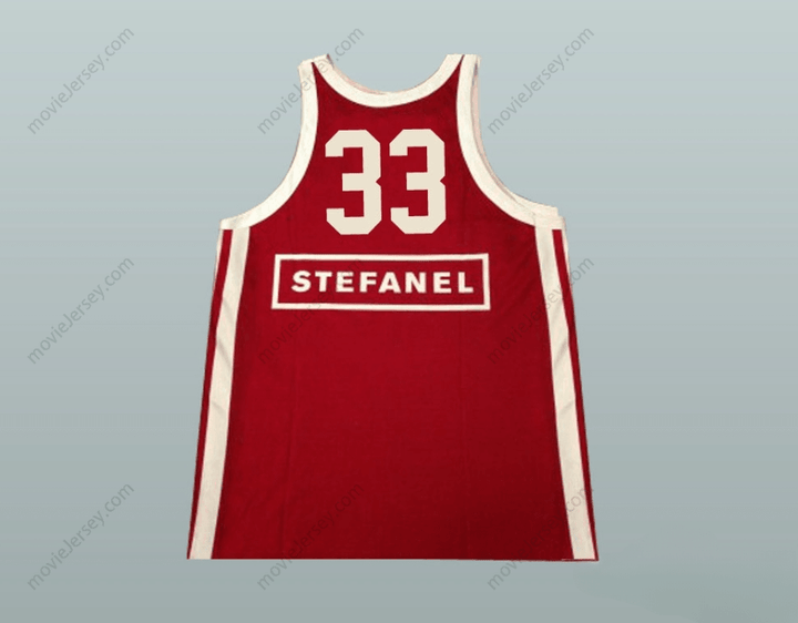 CUSTOM ANY Name Number 1991 EXHIBITION GAME SCOTTIE PIPPEN STEFANEL TRIESTE 33 BASKETBALL JERSEY Top Stitched S-6XL