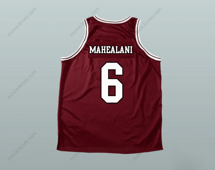 CUSTOM ANY Name Number DANNY MAHEALANI 6 BEACON HILLS BASKETBALL JERSEY TEEN WOLF Top Stitched S-6XL