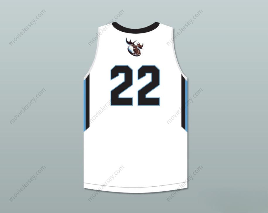 CUSTOM ANY Name Number CAM REDDISH 22 WESTTOWN SCHOOL MOOSE WHITE BASKETBALL JERSEY 1 Top Stitched S-6XL