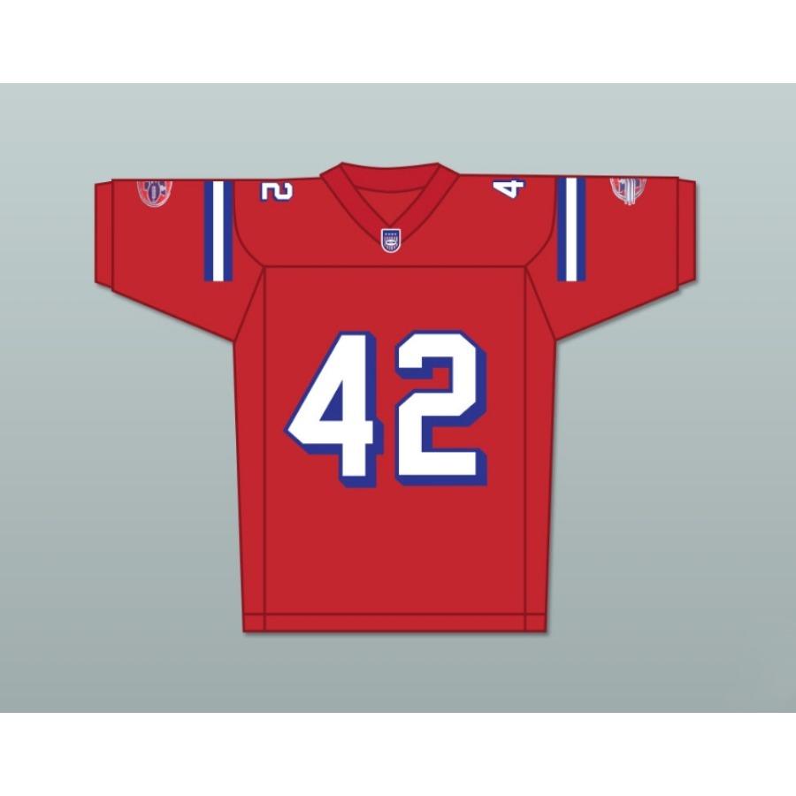 CUSTOM ANY Name Number RAY SMITH 42 WASHINGTON SENTINELS HOME Football Jersey Top Stitched S-6XL