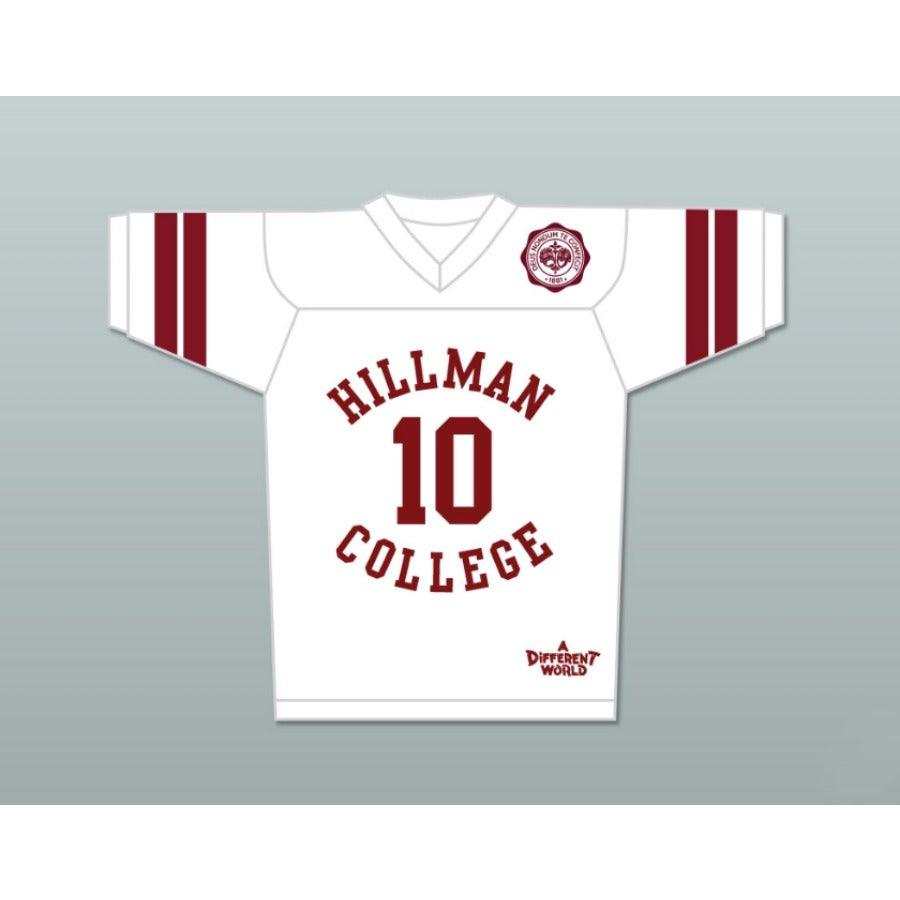 CUSTOM ANY Name Number RONALD RON JOHNSON 10 HILLMAN COLLEGE Top Stitched S-6XL