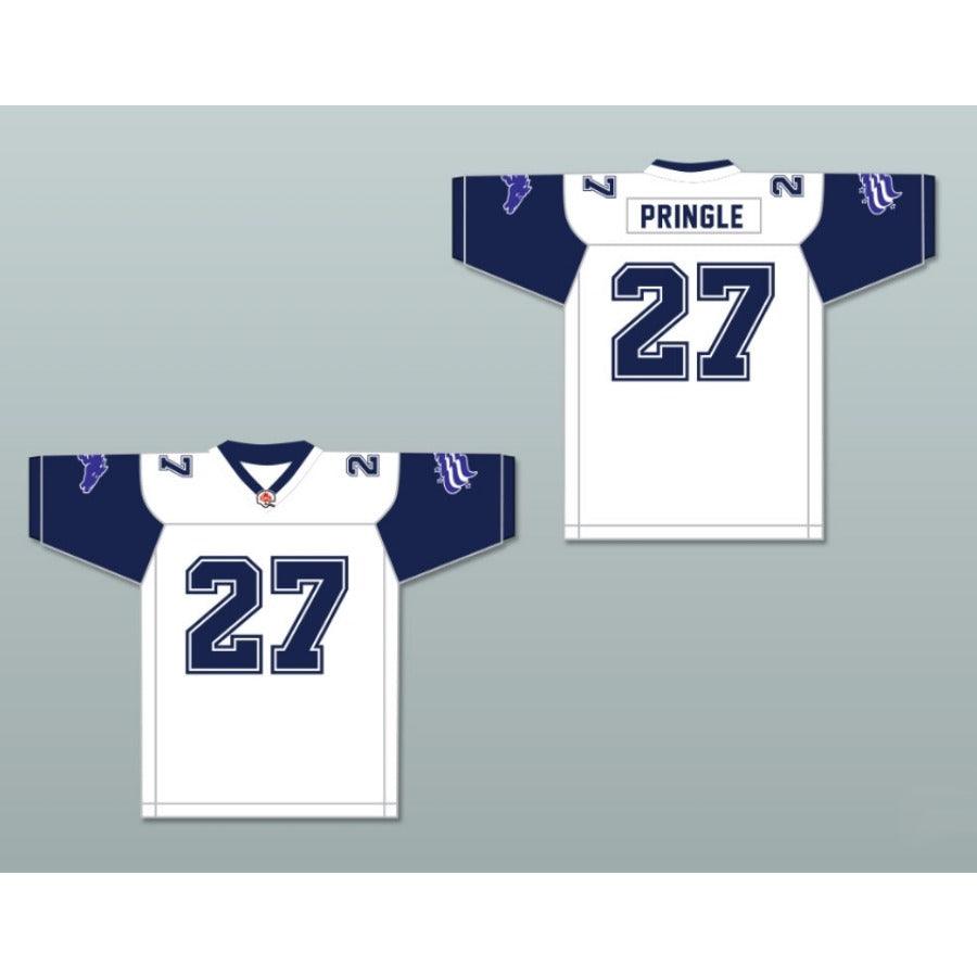 CUSTOM ANY Name Number CFL MIKE PRINGLE 27 BALTIMORE STALLIONS HOME Football Jersey Top Stitched S-6XL