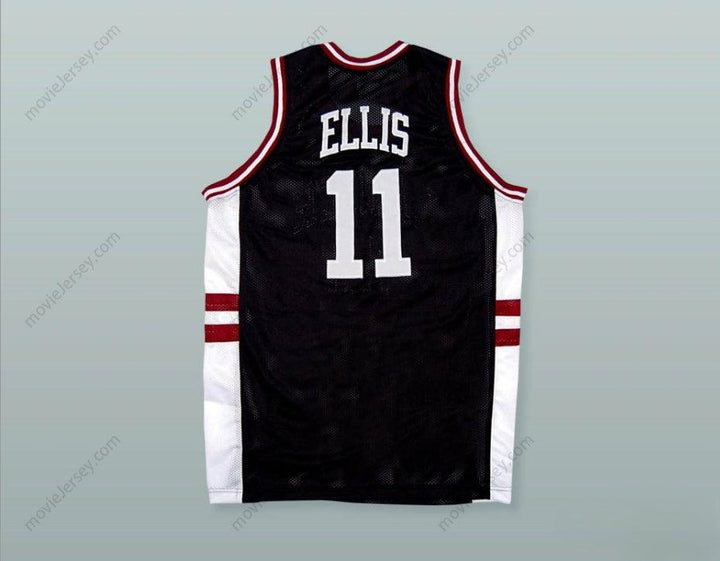 CUSTOM ANY Name Number MONTA ELLIS 11 LANIER HIGH SCHOOL BULLDOGS BLACK BASKETBALL JERSEY Top Stitched S-6XL