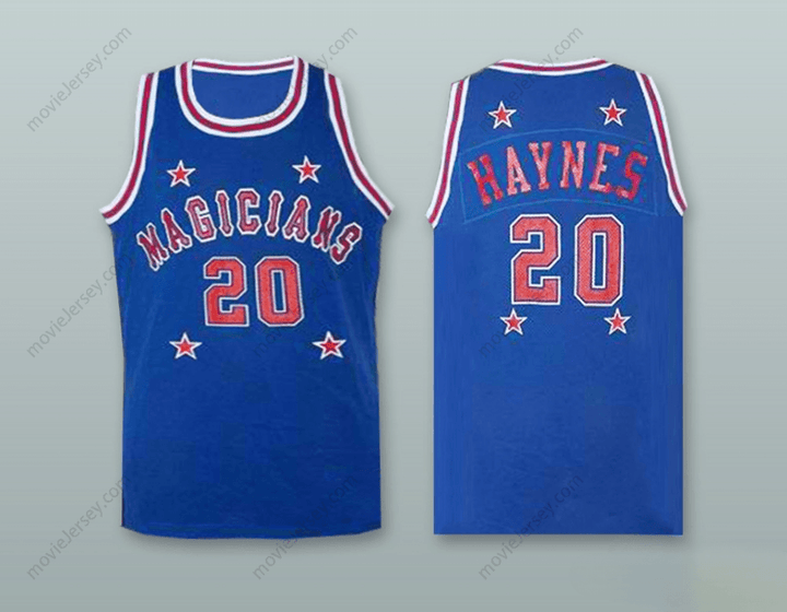 CUSTOM ANY Name Number MARQUES HAYNES HARLEM MAGICIANS BASKETBALL JERSEY Top Stitched S-6XL