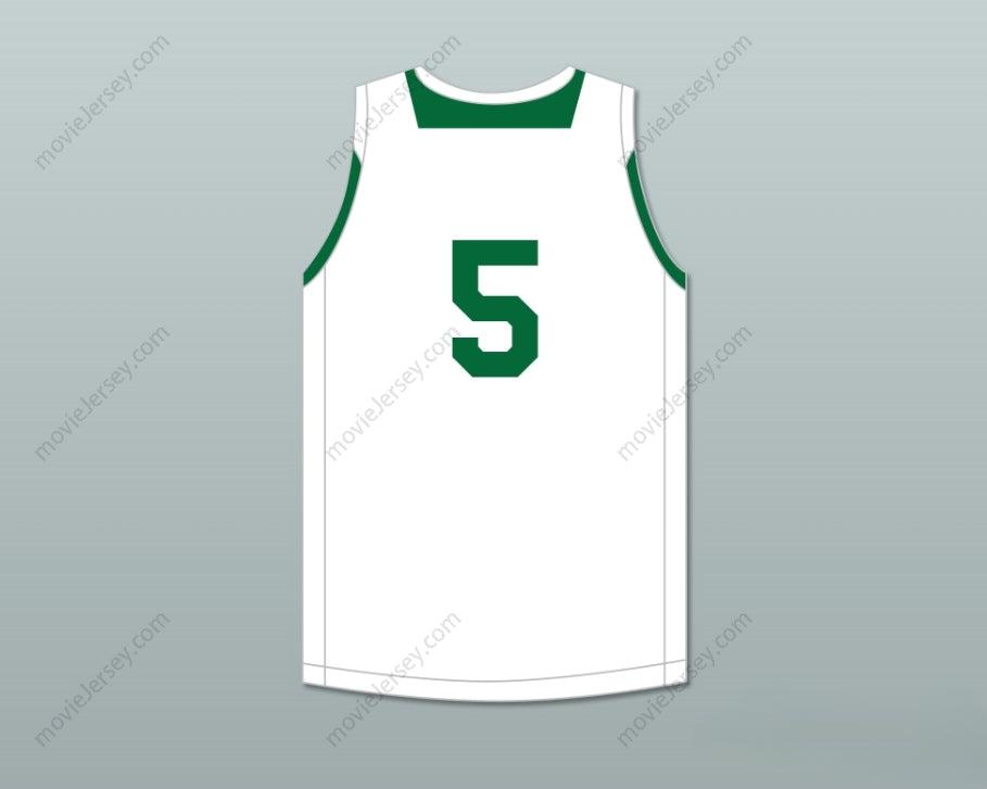 CUSTOM ANY Name Number KEVON LOONEY 5 ALEXANDER  HIGH SCHOOL WILDCATS WHITE BASKETBALL JERSEY 3 Top Stitched S-6XL