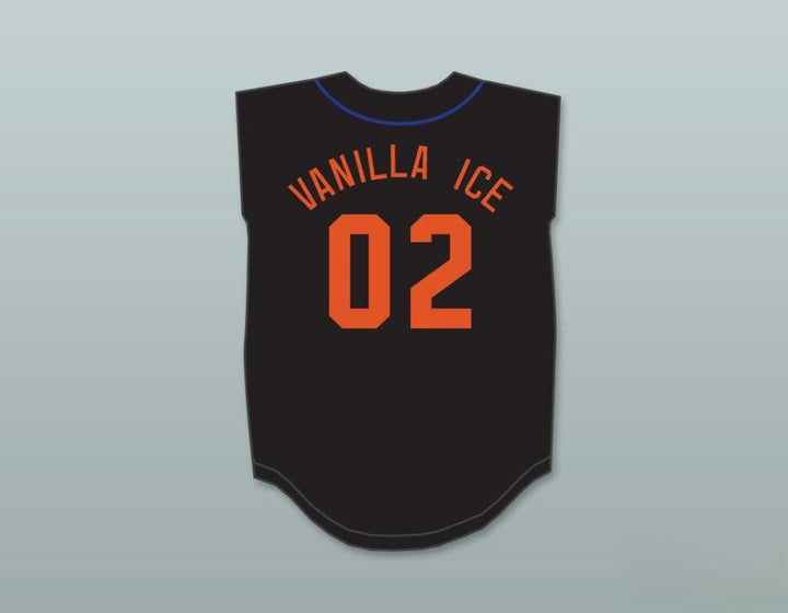 Custom Any Name Number VANILLA ICE 02 STARS SOFTBALL JERSEY 10TH ANNUAL ROCK 'N JOCK SOFTBALL CHALLENGE 1999 Top Stitched S-6XL