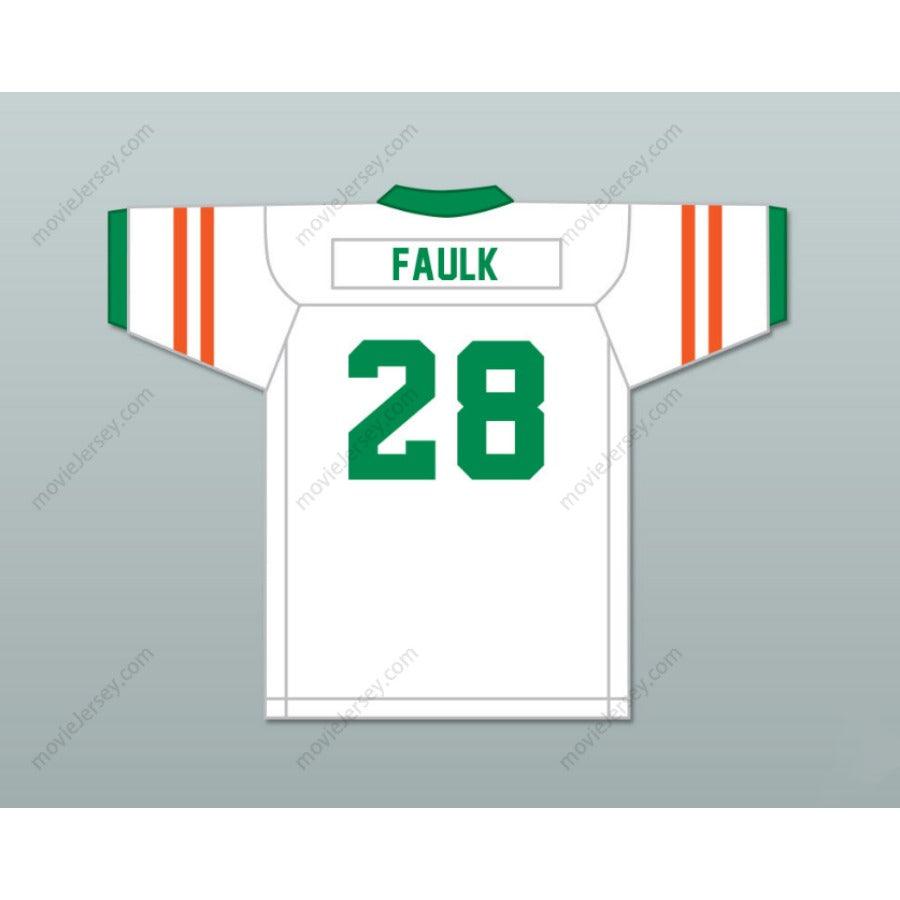 CUSTOM ANY Name Number MARSHALL FAULK 28 G. W. CARVER HIGH SCHOOL RAMS Football Jersey Top Stitched S-6XL