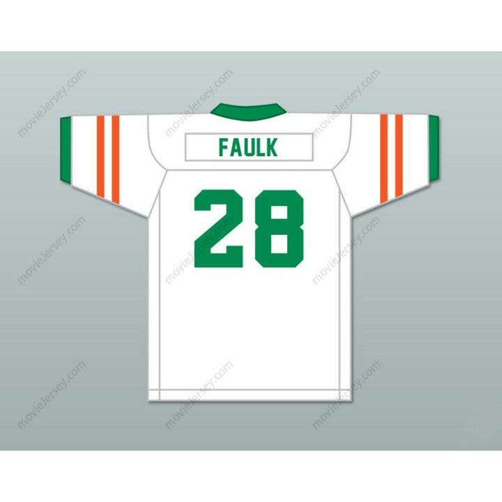 CUSTOM ANY Name Number MARSHALL FAULK 28 G. W. CARVER HIGH SCHOOL RAMS Football Jersey Top Stitched S-6XL