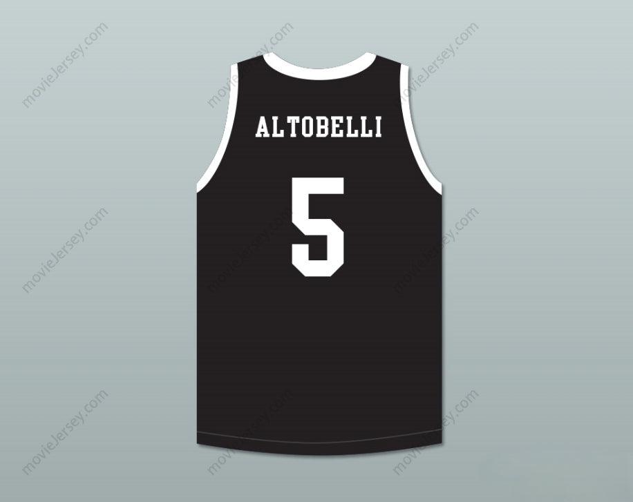 CUSTOM ANY Name Number ALYSSA ALTOBELLI 5 MAMBA BALLERS BLACK BASKETBALL JERSEY VERSION 4 Top Stitched S-6XL