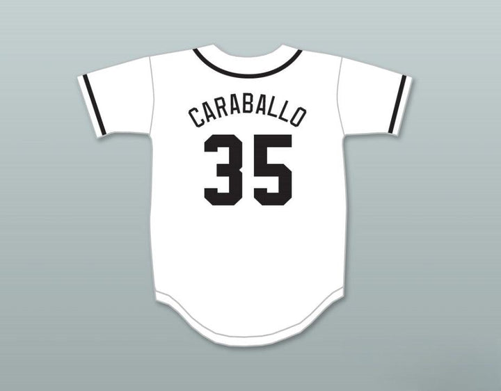 Custom Any Name Number RICK CARABALLO 35 SALAMANDERS BASEBALL JERSEY 1ST ANNUAL ROCK N' JOCK DIAMOND DERBY Top Stitched S-6XL