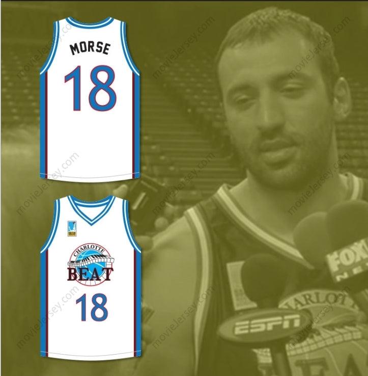 CUSTOM ANY Name Number VLADE DIVAC MORSE 18 CHARLOTTE BEAT AWAY BASKETBALL JERSEY WITH UBA PATCH JUWANNA MANN Top Stitched S-6XL