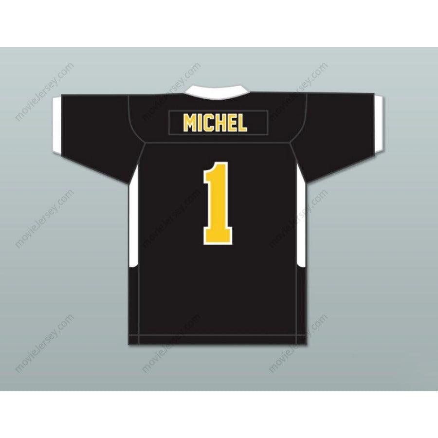 CUSTOM ANY Name Number SONY MICHEL 1 AMERICAN HERITAGE SCHOOL PATRIOTS Football Jersey Top Stitched S-6XL
