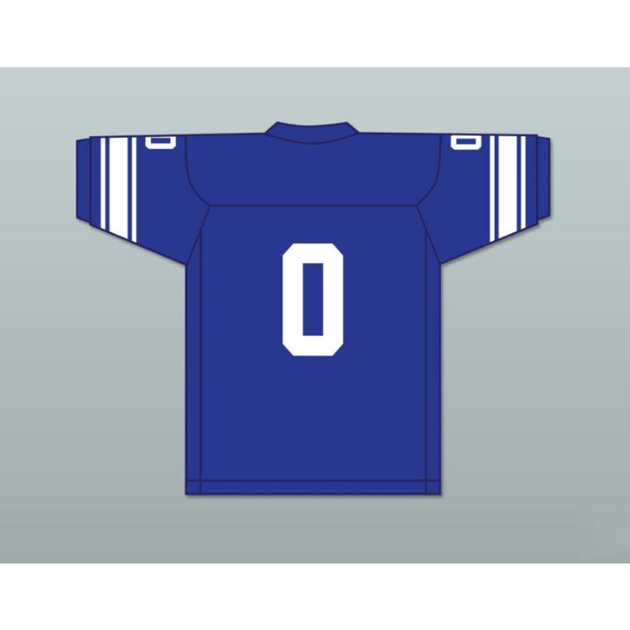 CUSTOM ANY Name Number PAPER LION GEORGE PLIMPTON 0 DETROIT Football Jersey Top Stitched S-6XL