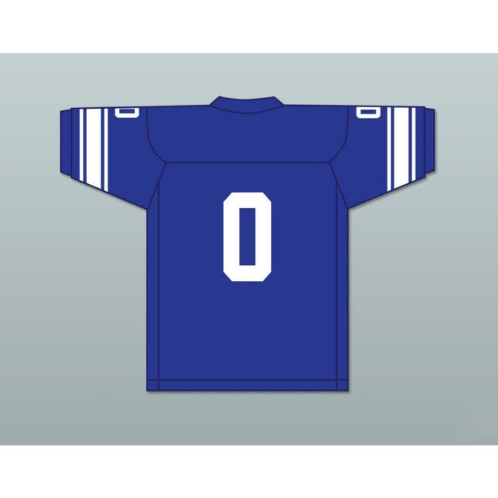 CUSTOM ANY Name Number PAPER LION GEORGE PLIMPTON 0 DETROIT Football Jersey Top Stitched S-6XL