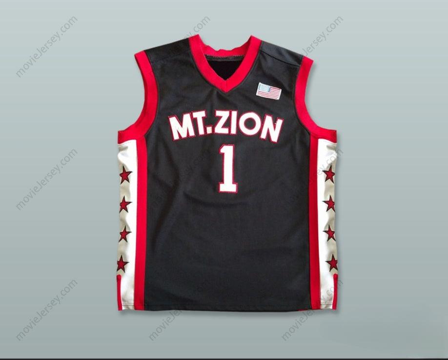 CUSTOM ANY Name Number TRACY MCGRADY 1 MOUNT ZION CHRISTIAN ACADEMY BLACK BASKETBALL JERSEY Top Stitched S-6XL