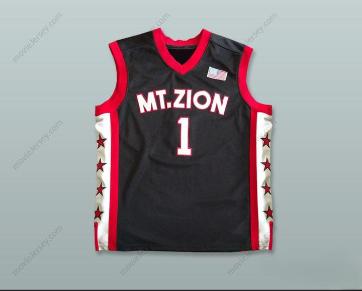 CUSTOM ANY Name Number TRACY MCGRADY 1 MOUNT ZION CHRISTIAN ACADEMY BLACK BASKETBALL JERSEY Top Stitched S-6XL