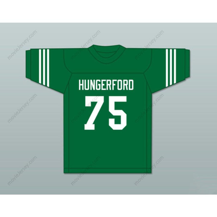 CUSTOM ANY Name Number DEACON JONES 75 HUNGERFORD VOCATIONAL HIGH SCHOOL BOBCATS GREEN FOOTBALL JERSEY Top Stitched S-6XL