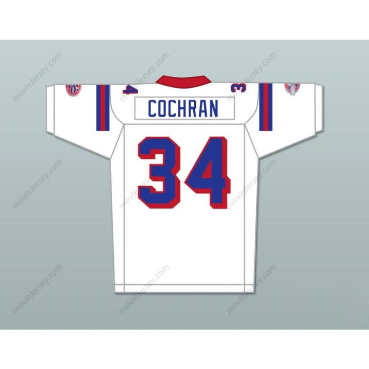 CUSTOM ANY Name Number WALTER COCHRAN 34 WASHINGTON SENTINELS HOME Football Jersey Top Stitched S-6XL