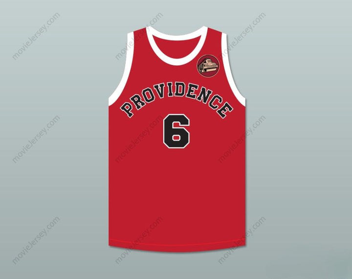CUSTOM ANY Name Number HANK BEENDERS 6 PROVIDENCE STEAMROLLERS RED BASKETBALL JERSEY WITH PATCH Top Stitched S-6XL