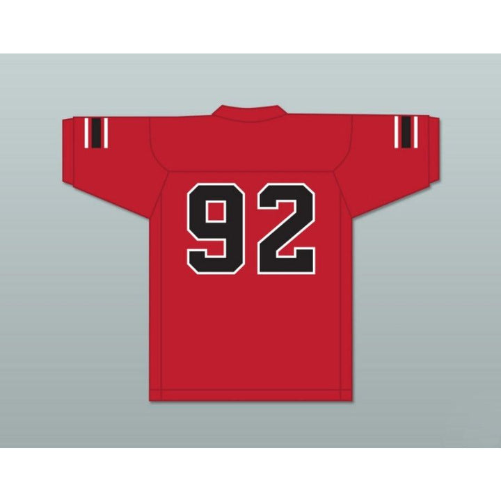 CUSTOM ANY Name NumberMARCEL ANDRY 92 EMCC LIONS FOOTBALL JERSEY INCLUDES PATCHES S-6XL