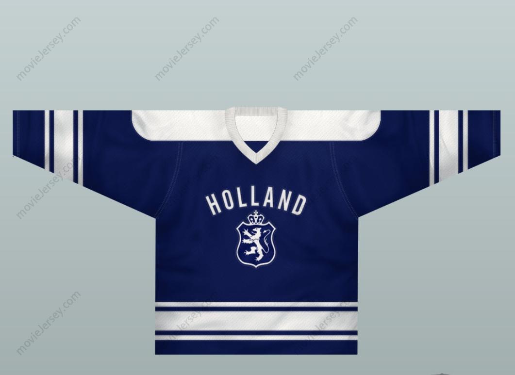 Custom Any Name Number HOLLAND NATIONAL TEAM HOCKEY JERSEY NEW Stitched Top Stitched S-6XL