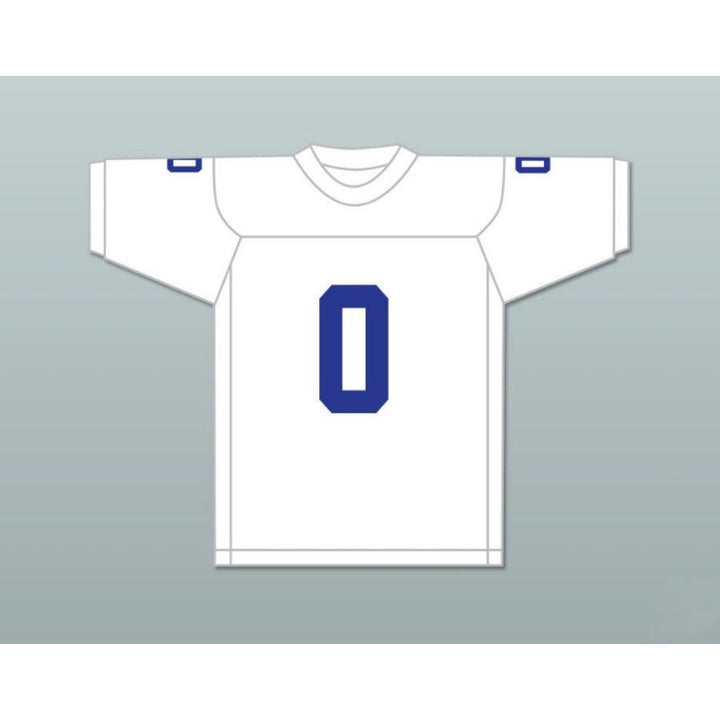 CUSTOM ANY Name Number PAPER LION GEORGE PLIMPTON 0 DETROIT Football Jersey Top Stitched S-6XL