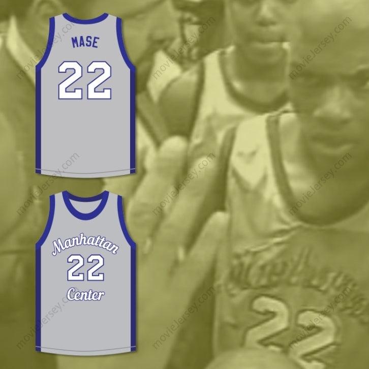 CUSTOM ANY Name Number RAPPER MASE 22  CENTER RAMS BASKETBALL JERSEY Top Stitched S-6XL