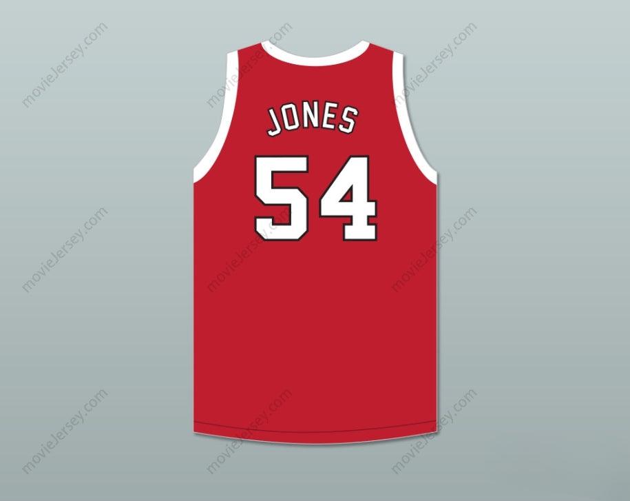 CUSTOM ANY Name Number BOBBY JONES 54 SOUTH  HIGH SCHOOL SABRES RED BASKETBALL JERSEY Top Stitched S-6XL