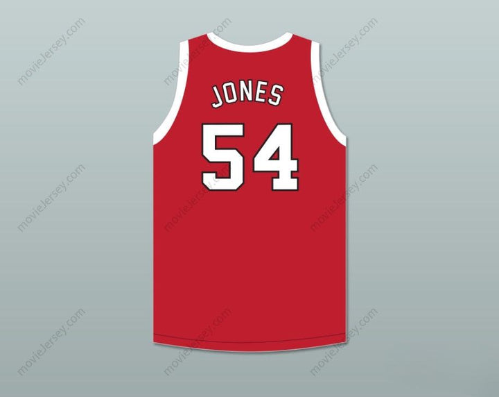 CUSTOM ANY Name Number BOBBY JONES 54 SOUTH  HIGH SCHOOL SABRES RED BASKETBALL JERSEY Top Stitched S-6XL