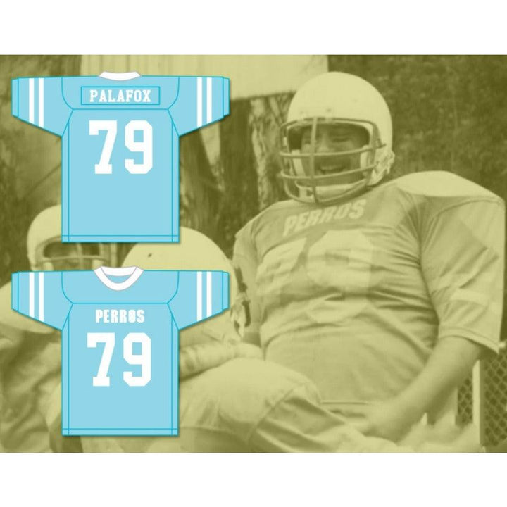 CUSTOM ANY Name Number ALAFOX 79 SANTA MARTHA PERROS LIGHT Football Jersey Top Stitched S-6XL