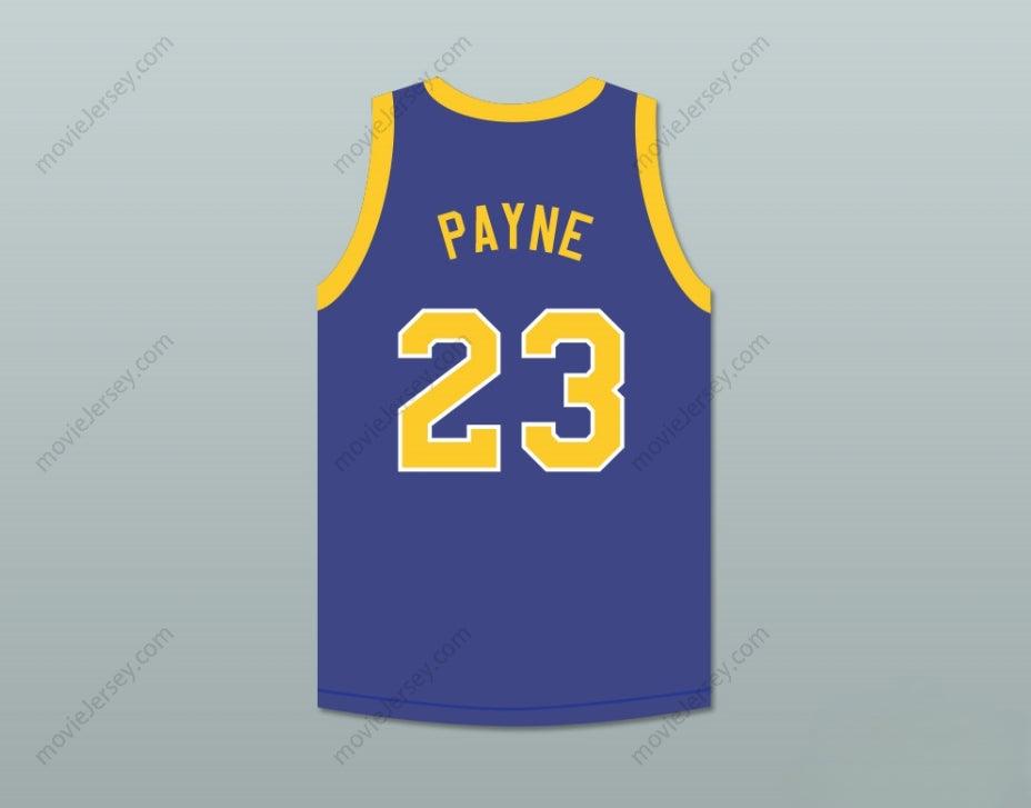 CUSTOM ANY Name Number MARTIN PAYNE 23 BLUE BASKETBALL JERSEY MARTIN Top Stitched S-6XL
