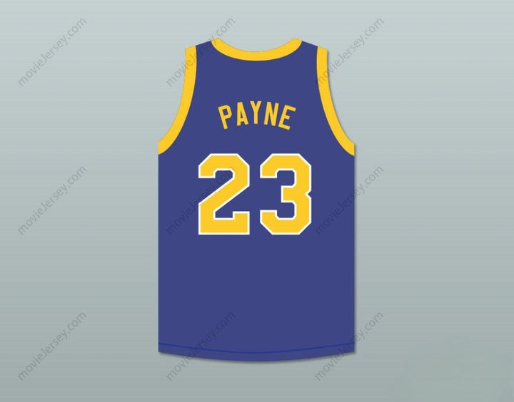 CUSTOM ANY Name Number MARTIN PAYNE 23 BLUE BASKETBALL JERSEY MARTIN Top Stitched S-6XL