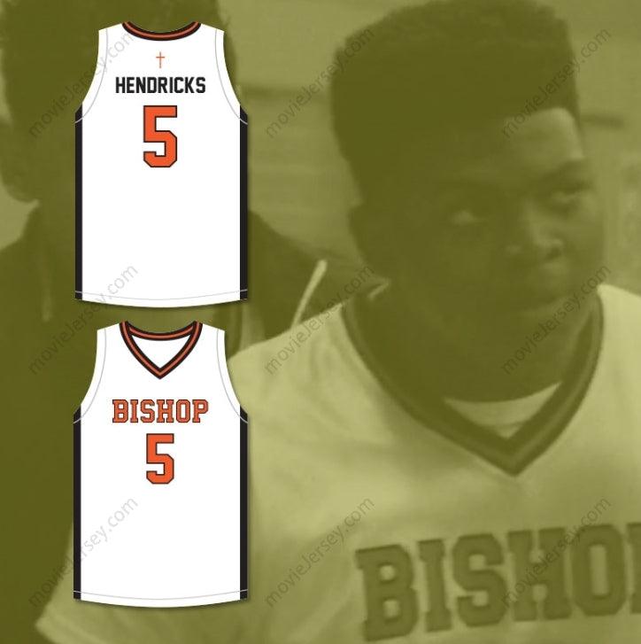 CUSTOM ANY Name Number CHUBBS HENDRICKS 5 BISHOP HAYES TIGERS WHITE BASKETBALL JERSEY THE WAY BACK Top Stitched S-6XL
