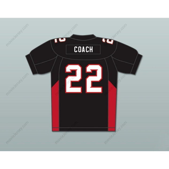 CUSTOM ANY Name Number BURT REYNOLDS 22 COACH NATE SCARBOROUGH MEAN MACHINE CONVICTS Football Jersey Top Stitched S-6XL