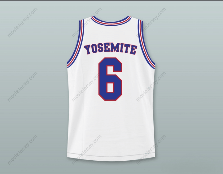 CUSTOM ANY Name Number SPACE JAM TUNE SQUAD YOSEMITE SAM 6 BASKETBALL JERSEY STITCH SEWN Top Stitched S-6XL