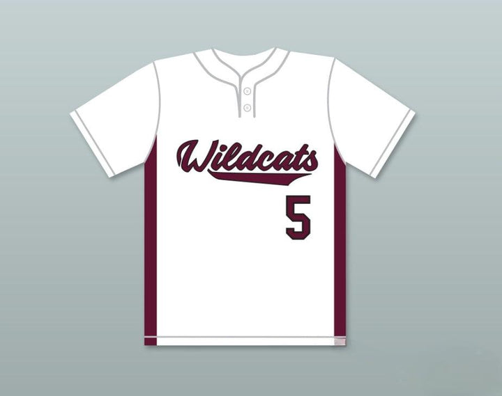 Custom Any Name Number PATRICK MAHOMES 5 WHITEHOUSE HIGH SCHOOL WILDCATS WHITE BASEBALL JERSEY 1 Top Stitched S-6XL