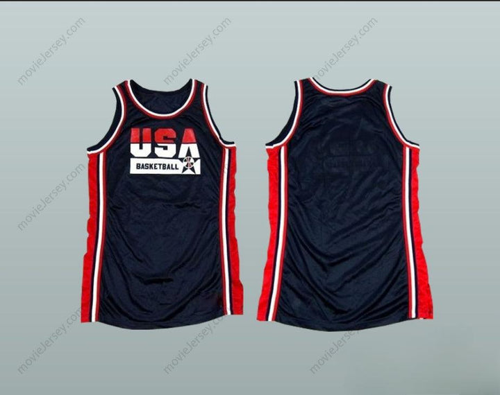 CUSTOM ANY Name Number USA AWAY BASKETBALL JERSEY CUSTOM NAME AND NUMBER Top Stitched S-6XL