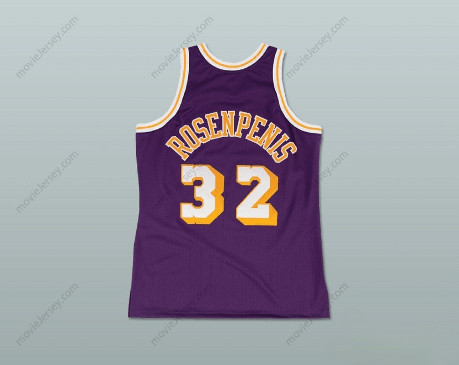 CUSTOM ANY Name Number FLETCH ALIAS SERIES DR. ROSENPENIS 32 BASKETBALL JERSEY Top Stitched S-6XL