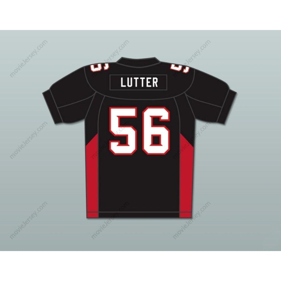 CUSTOM ANY Name Number 56 LUTTER MEAN MACHINE CONVICTS FOOTBALL JERSEY INCLUDES PATCHES Top Stitched S-6XL