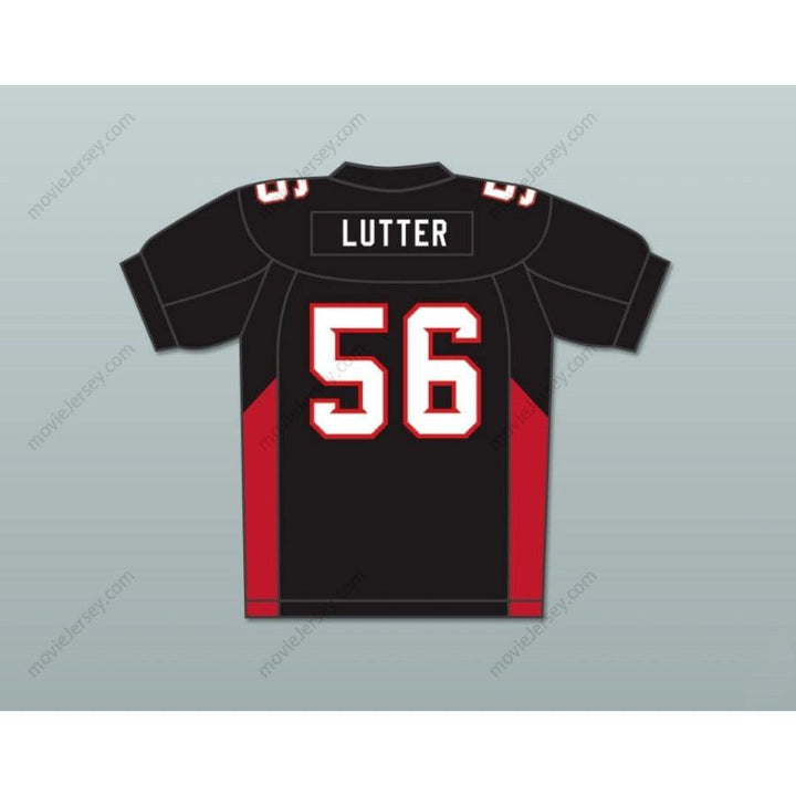 CUSTOM ANY Name Number 56 LUTTER MEAN MACHINE CONVICTS FOOTBALL JERSEY INCLUDES PATCHES Top Stitched S-6XL