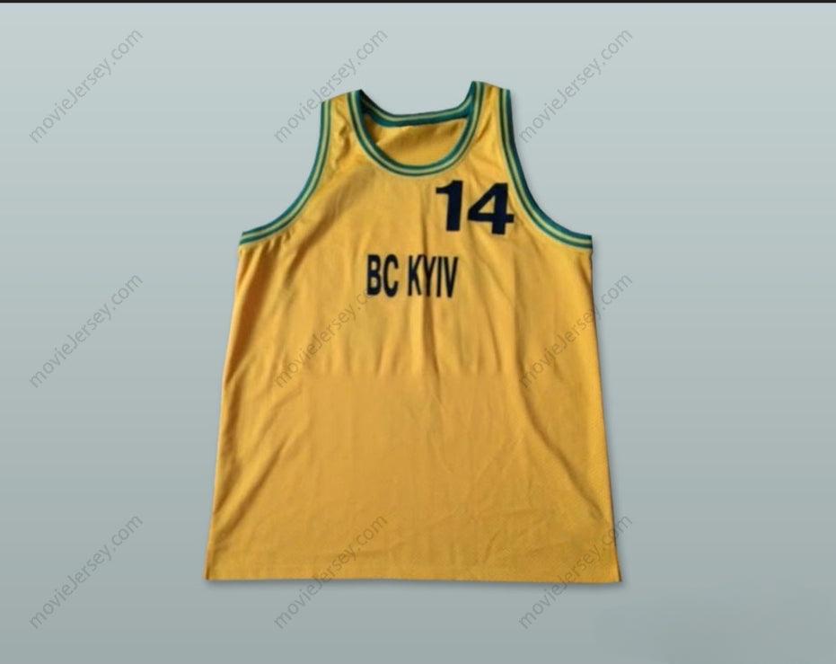 CUSTOM ANY Name Number BC KYIV UKRAINE BASKETBALL JERSEY Top Stitched S-6XL