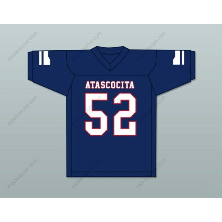 CUSTOM ANY Name Number SAM COSMI 52 ATASCOCITA HIGH SCHOOL  Football Jersey Top Stitched S-6XL