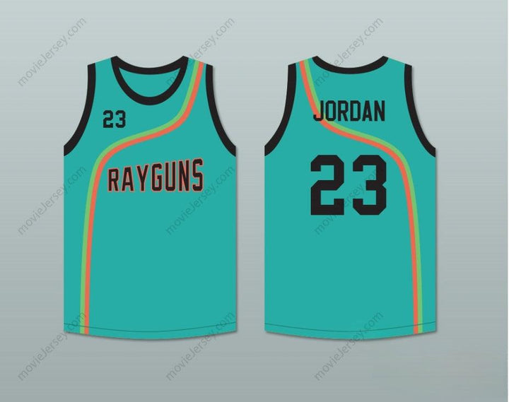 CUSTOM ANY Name Number MICHAEL   23 ROSWELL RAYGUNS TEAL BASKETBALL JERSEY Top Stitched S-6XL