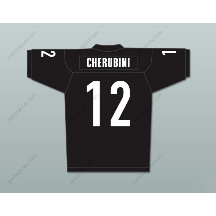 CUSTOM ANY Name Number TYLER CHERUBINI 12 MIAMI SHARKS WHITE TRIM FOOTBALL JERSEY ANY GIVEN SUNDAY Top Stitched S-6XL