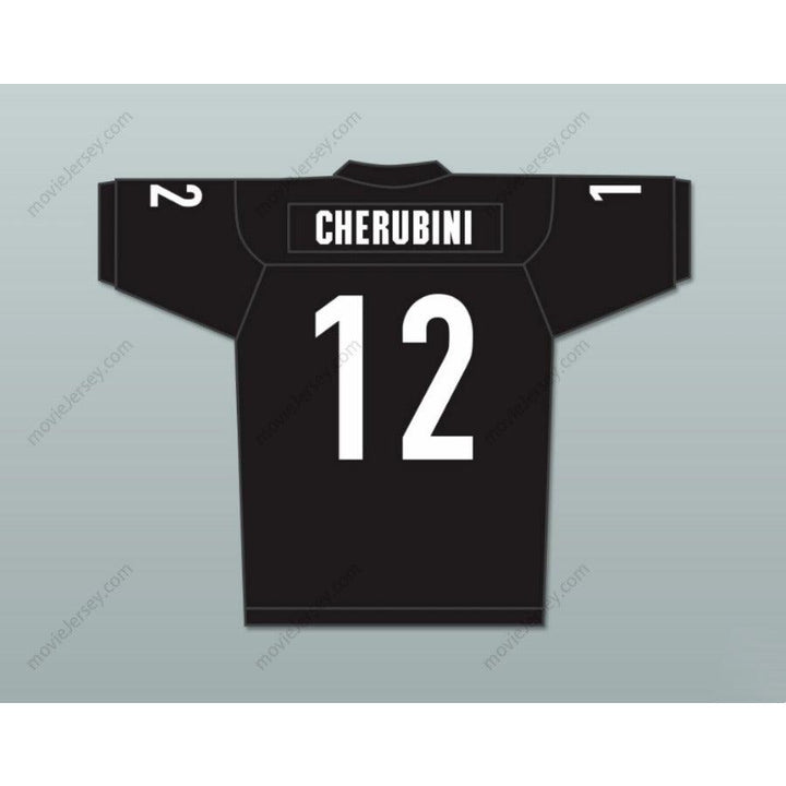 CUSTOM ANY Name Number TYLER CHERUBINI 12 MIAMI SHARKS WHITE TRIM FOOTBALL JERSEY ANY GIVEN SUNDAY Top Stitched S-6XL