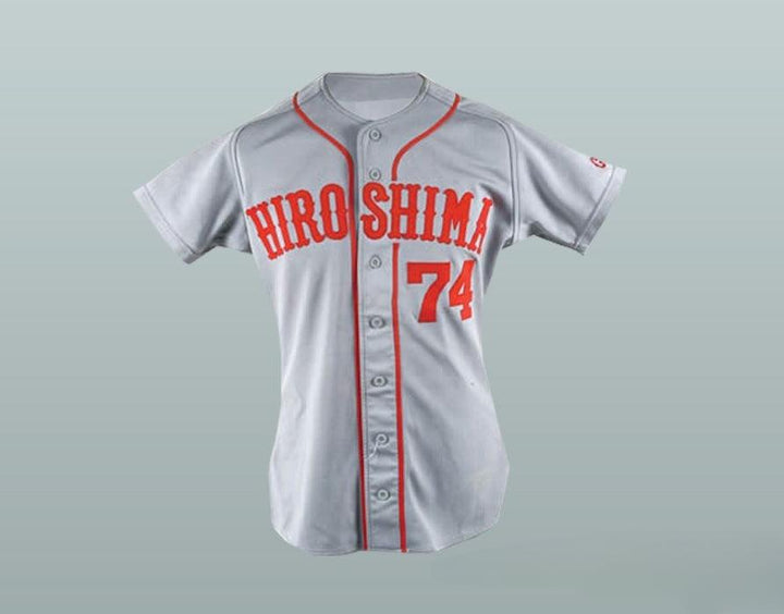 Custom Any Name Number ALFONSO SORIANO 74 HIROSHIMA CARP BASEBALL JERSEY Top Stitched S-6XL