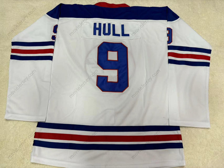Custom Any Name Number WHA 1973-74 WINNIPEG JETS BOBBY HULL 9 HOME HOCKEY JERSEY Top Stitched S-6XL