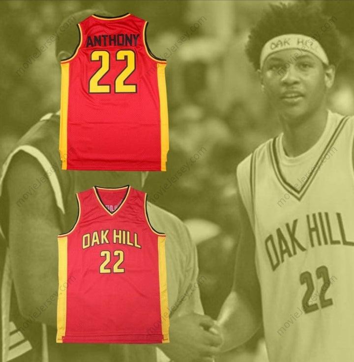 CUSTOM ANY Name Number CARMELO ANTHONY   ACADEMY BASKETBALL JERSEY STITCH SEWN Top Stitched S-6XL